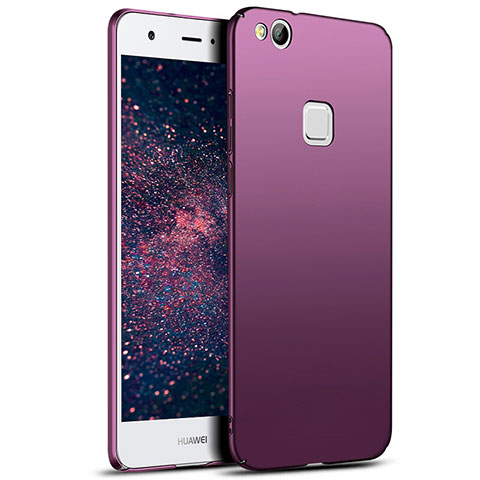 Funda Dura Plastico Rigida Mate M04 para Huawei Nova Lite Morado