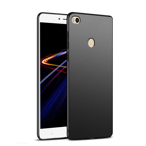 Funda Dura Plastico Rigida Mate M04 para Xiaomi Mi Max 2 Negro