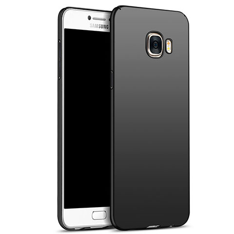 Funda Dura Plastico Rigida Mate M05 para Samsung Galaxy C5 SM-C5000 Negro