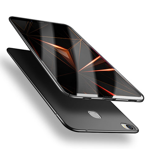 Funda Dura Plastico Rigida Mate M06 para Huawei Honor Note 8 Negro