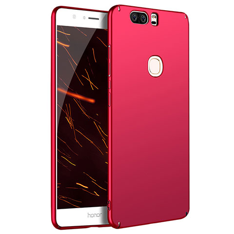 Funda Dura Plastico Rigida Mate M07 para Huawei Honor V8 Rojo