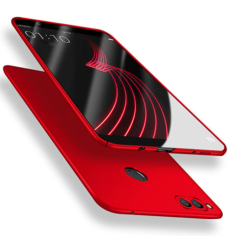 Funda Dura Plastico Rigida Mate M08 para Huawei Honor 7X Rojo