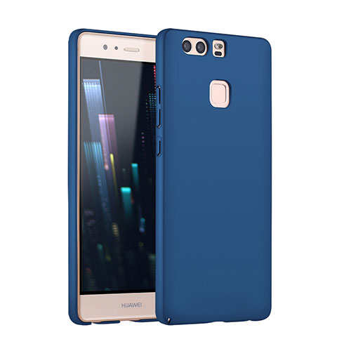 Funda Dura Plastico Rigida Mate M08 para Huawei P9 Plus Azul