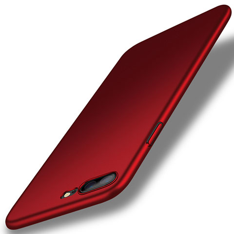 Funda Dura Plastico Rigida Mate M12 para Apple iPhone 8 Plus Rojo