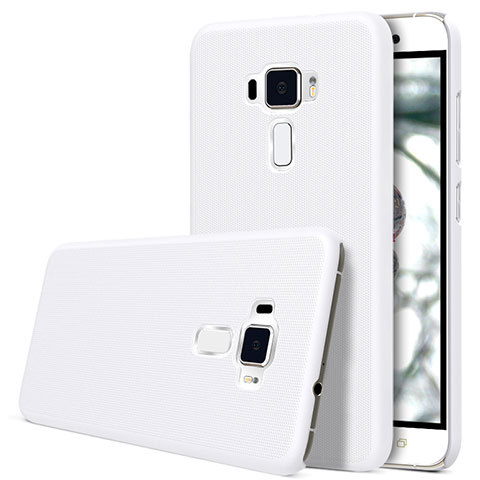 Funda Dura Plastico Rigida Mate para Asus Zenfone 3 ZE552KL Blanco