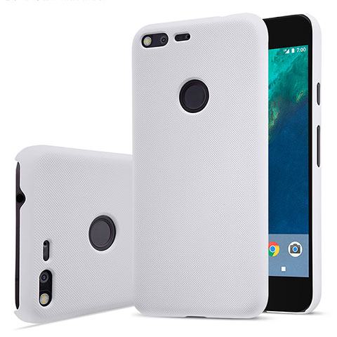 Funda Dura Plastico Rigida Mate para Google Pixel Blanco