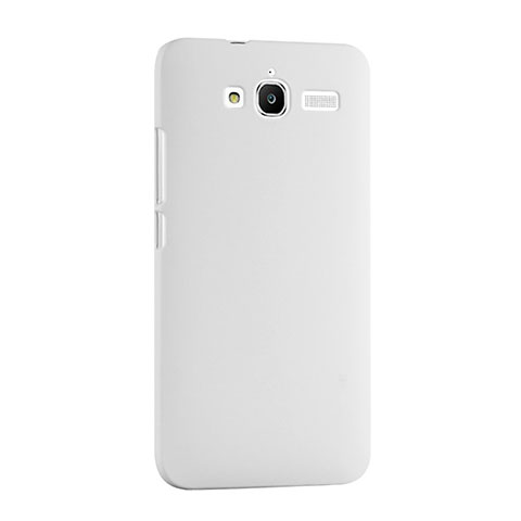 Funda Dura Plastico Rigida Mate para Huawei Ascend GX1 Blanco