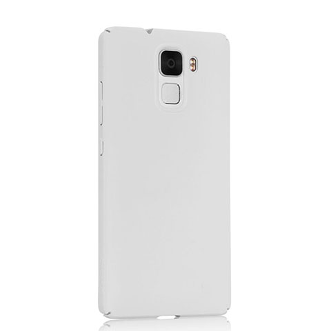 Funda Dura Plastico Rigida Mate para Huawei Honor 7 Dual SIM Blanco