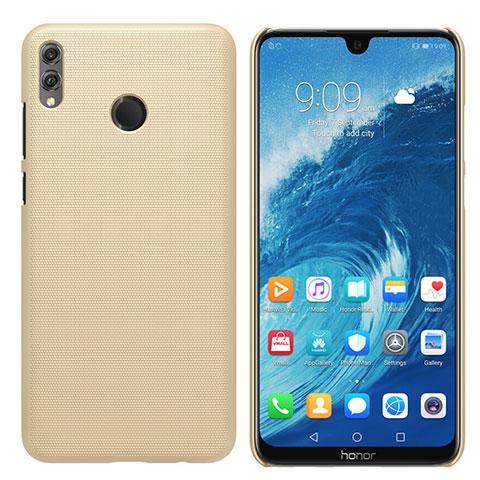 Funda Dura Plastico Rigida Mate para Huawei Honor 8X Max Oro