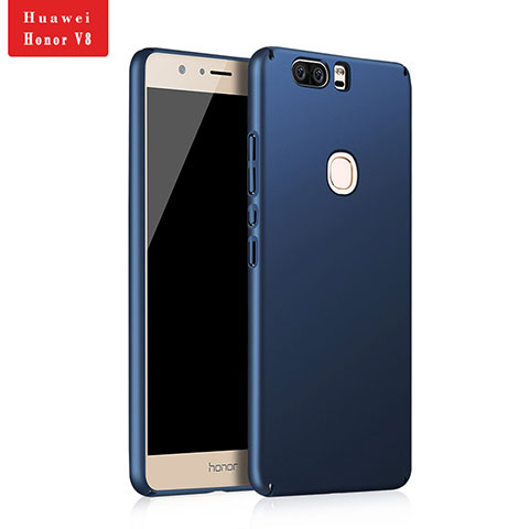 Funda Dura Plastico Rigida Mate para Huawei Honor V8 Azul