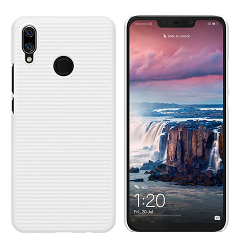 Funda Dura Plastico Rigida Mate para Huawei Nova 3i Blanco