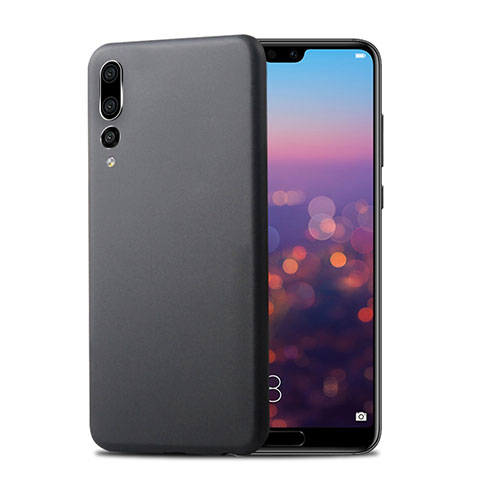 Funda Dura Plastico Rigida Mate para Huawei P20 Pro Negro