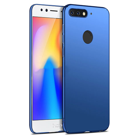Funda Dura Plastico Rigida Mate para Huawei Y6 Prime (2018) Azul