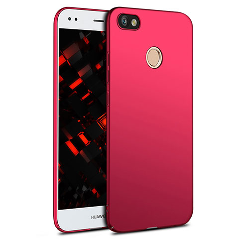 Funda Dura Plastico Rigida Mate para Huawei Y6 Pro (2017) Rojo