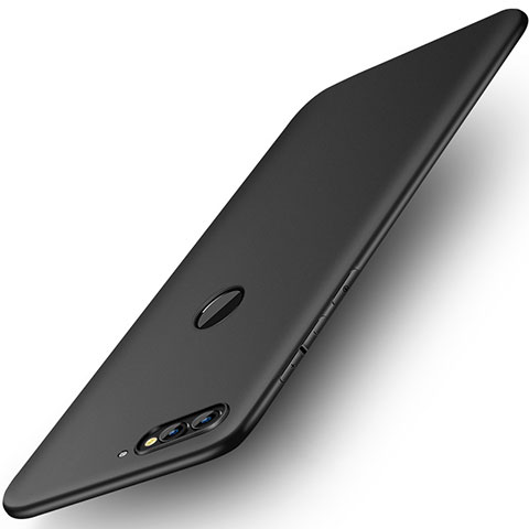 Funda Dura Plastico Rigida Mate para Huawei Y7 (2018) Negro