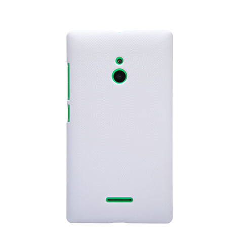 Funda Dura Plastico Rigida Mate para Nokia XL Blanco