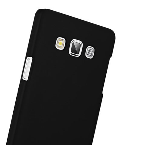 Funda Dura Plastico Rigida Mate para Samsung Galaxy A3 SM-300F Negro