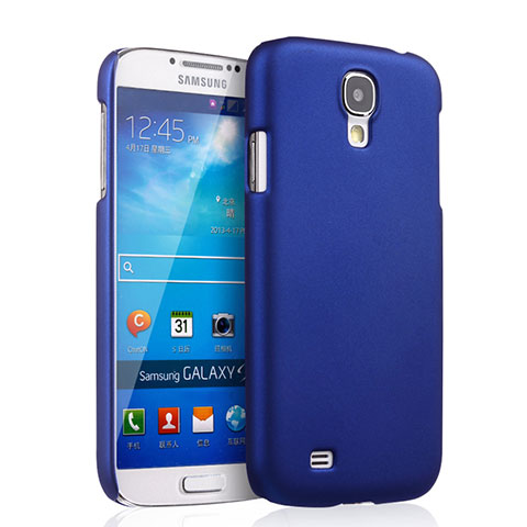 Funda Dura Plastico Rigida Mate para Samsung Galaxy S4 IV Advance i9500 Azul