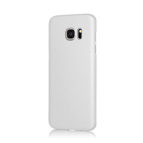 Funda Dura Plastico Rigida Mate para Samsung Galaxy S7 Edge G935F Blanco