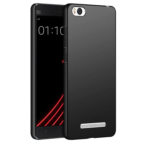 Funda Dura Plastico Rigida Mate para Xiaomi Mi 4C Negro