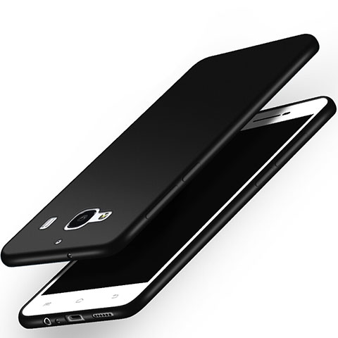 Funda Dura Plastico Rigida Mate para Xiaomi Redmi 2A Negro