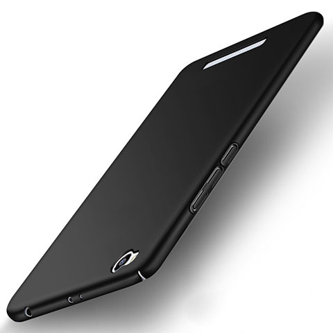 Funda Dura Plastico Rigida Mate para Xiaomi Redmi 3 Negro