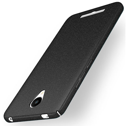 Funda Dura Plastico Rigida Mate para Xiaomi Redmi Note 2 Negro