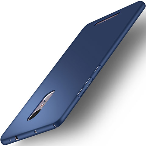 Funda Dura Plastico Rigida Mate para Xiaomi Redmi Note 3 Azul