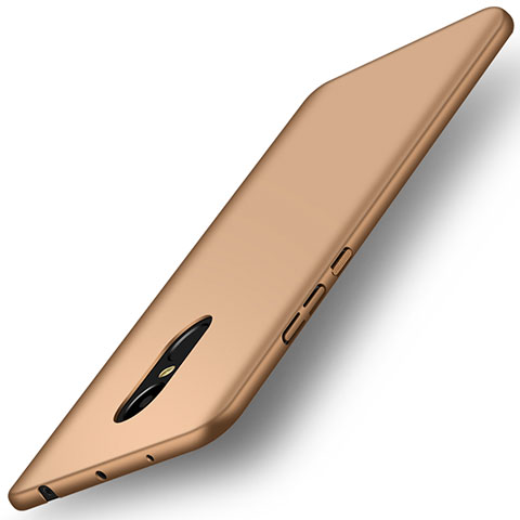 Funda Dura Plastico Rigida Mate para Xiaomi Redmi Note 4X High Edition Oro