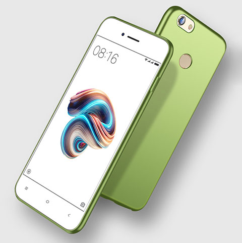 Funda Dura Plastico Rigida Mate para Xiaomi Redmi Note 5A High Edition Verde