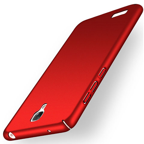 Funda Dura Plastico Rigida Mate para Xiaomi Redmi Note Rojo