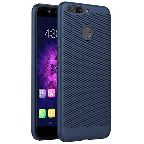Funda Dura Plastico Rigida Perforada para Huawei Honor V9 Azul