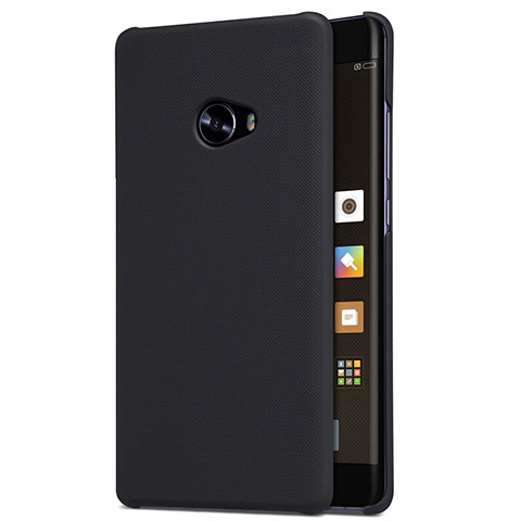 Funda Dura Plastico Rigida Perforada para Xiaomi Mi Note 2 Negro