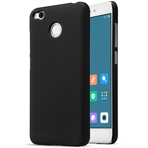 Funda Dura Plastico Rigida Perforada para Xiaomi Redmi 4X Negro