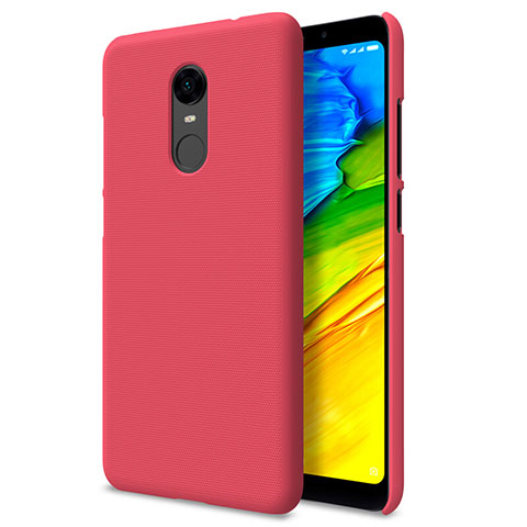 Funda Dura Plastico Rigida Perforada para Xiaomi Redmi 5 Plus Rojo