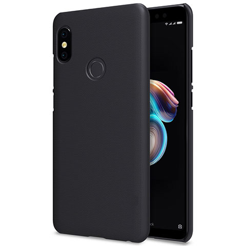 Funda Dura Plastico Rigida Perforada para Xiaomi Redmi Note 5 Negro