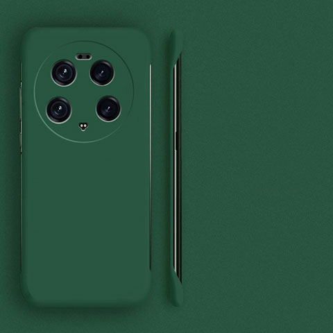 Funda Dura Plastico Rigida Sin Marco Carcasa Mate P01 para Xiaomi Mi 13 Ultra 5G Verde Noche