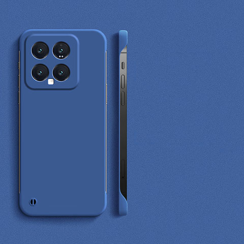 Funda Dura Plastico Rigida Sin Marco Carcasa Mate para Xiaomi Mi 14 5G Azul