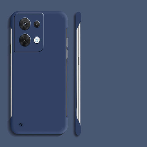 Funda Dura Plastico Rigida Sin Marco Carcasa Mate para Xiaomi Redmi Note 13 5G Azul