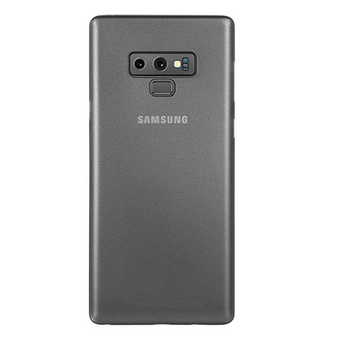 Funda Dura Ultrafina Carcasa Transparente Mate U01 para Samsung Galaxy Note 9 Gris
