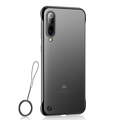 Funda Dura Ultrafina Carcasa Transparente Mate U01 para Xiaomi Mi 9 SE Negro