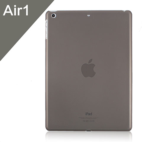 Funda Dura Ultrafina Transparente Mate para Apple iPad Air Gris