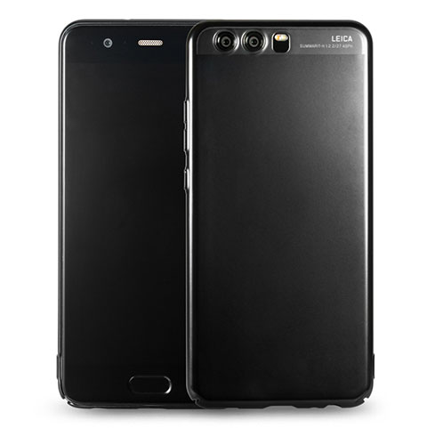 Funda Dura Ultrafina Transparente Mate para Huawei P10 Negro