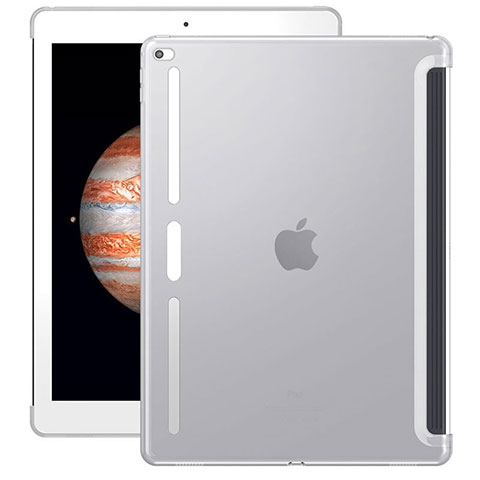 Funda Gel Ultrafina Transparente para Apple iPad Pro 12.9 Blanco