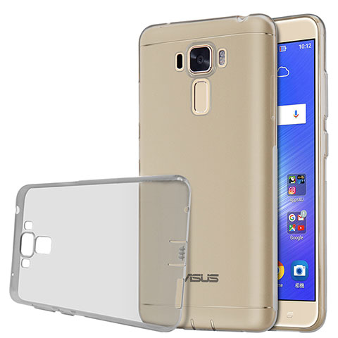 Funda Gel Ultrafina Transparente para Asus Zenfone 3 Laser Gris