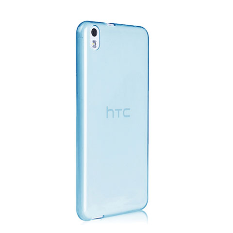 Funda Gel Ultrafina Transparente para HTC Desire 816 Azul