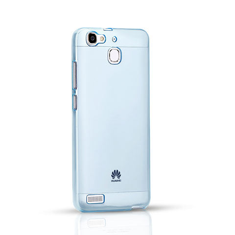 Funda Gel Ultrafina Transparente para Huawei Enjoy 5S Azul