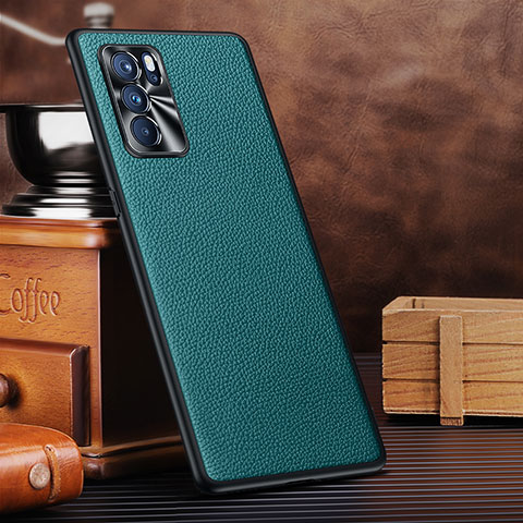 Funda Lujo Cuero Carcasa DL3 para Oppo Reno6 Pro 5G India Cian