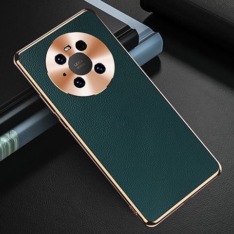 Funda Lujo Cuero Carcasa K03 para Huawei Mate 40E Pro 5G Cian