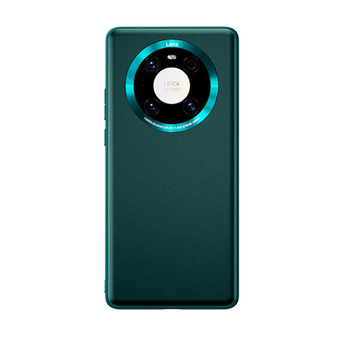 Funda Lujo Cuero Carcasa para Huawei Mate 40E 4G Cian